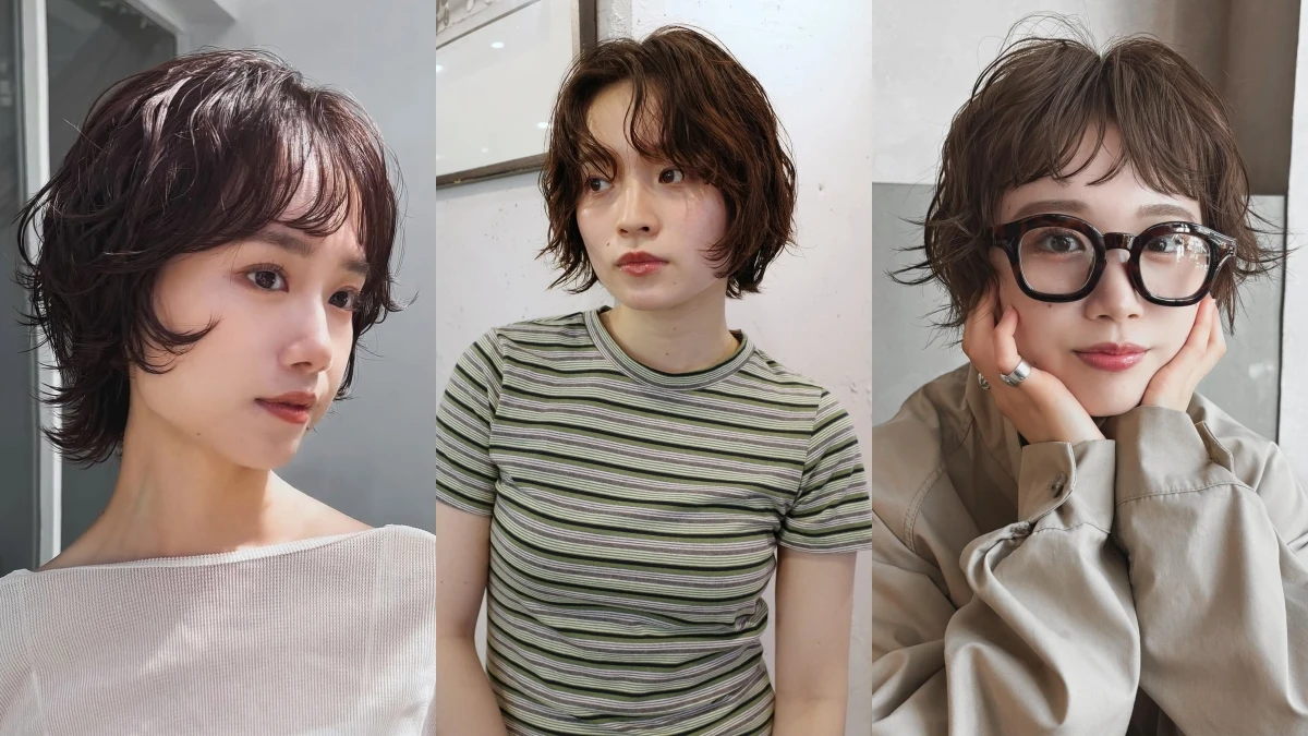 2026層次短捲髮15+款造型推薦！狼尾水波紋、泡泡捲、空氣捲⋯短髮年前換髮型就靠這篇！