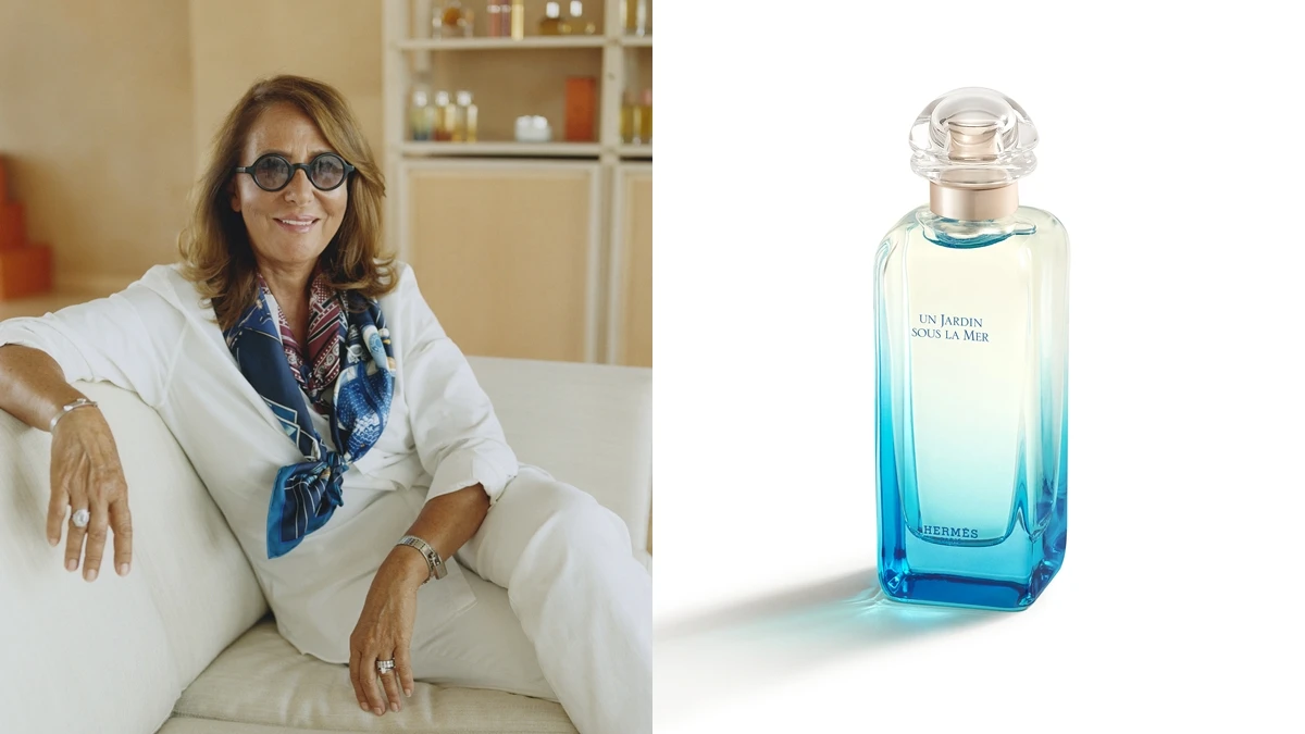 調香師Christine Nagel 談 Hermès 最新海島花園：當海底無法被聞見，香氣如何表現？