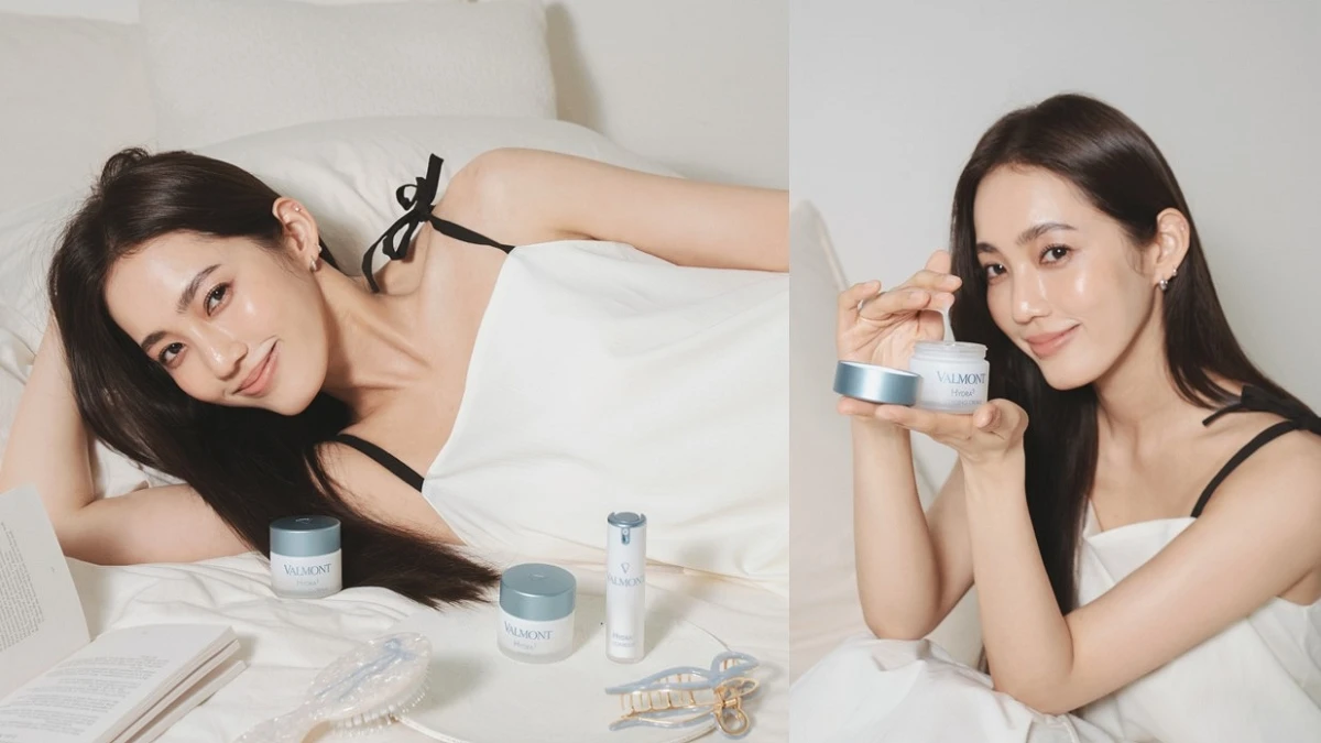 肌膚以水為養的女人,日常自帶光芒! 王棠云鍾愛VALMONT全新HYDRA³ 3D雲萃活水系列,以阿爾卑斯水能量奢養72小時水潤彈嫩美肌