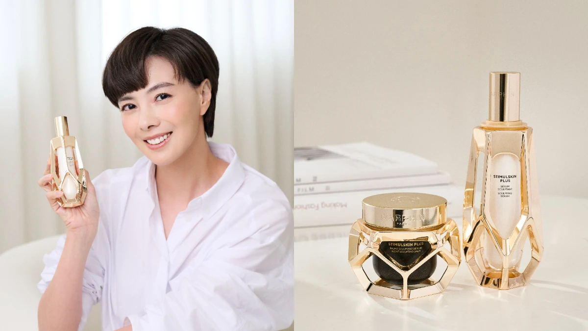 作家葉揚，用幽默與韌性，走出斜槓女性不妥協的美！Darphin 深海翡翠蘊活緊塑系列，陪她「內修護、外重塑」，讓美一路都在！