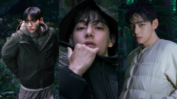 BTS 防彈少年團成員V金泰亨代言全球Snow Peak，帥氣眼神引爆全網，V同款盤點台灣也買得到