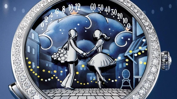 梵克雅寶2025腕錶蒐羅：VCA首次來臺「墨彩琺瑯」工藝是什麼？