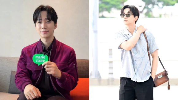 李俊昊這次來台做什麼？完美消化Berluti紫紅色皮衣造型，身上同款單品全搜羅