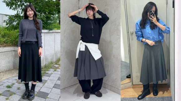 這次不是褲子！韓妞都在穿Uniqlo「miu系百褶裙」，3實穿色系＋貨號價格幫你找到