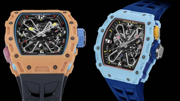 Richard Mille新錶：納達爾聯名RM35-03寶寶藍、鮭魚粉你選哪一款？