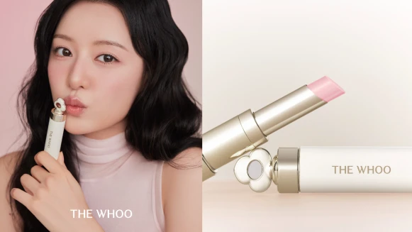 金智媛的唇膏美到失語!THE WHOO后「初綻花語潤色護唇膏」驚人修護力如朝露般化開~水潤撫紋還長達8小時顯色,顏值高到想要包色全收!