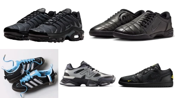 鞋頭入手一次看！New Balance 9060 新色、Air Max Plus、adidas Gazelle Indoor 黑色球鞋盤點