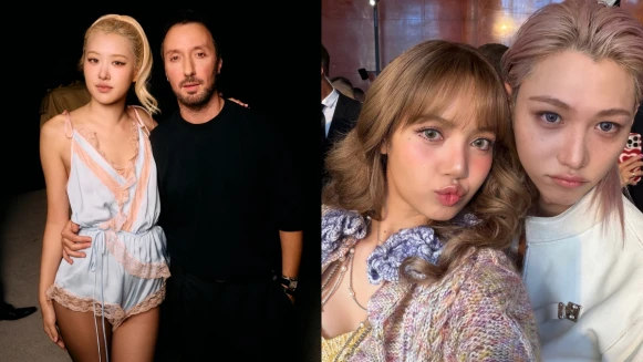 2026春夏巴黎時裝週名人一覽：Rosé率先甜美亮相，Lisa、Felix在LV同框合體，強尼戴普也來了