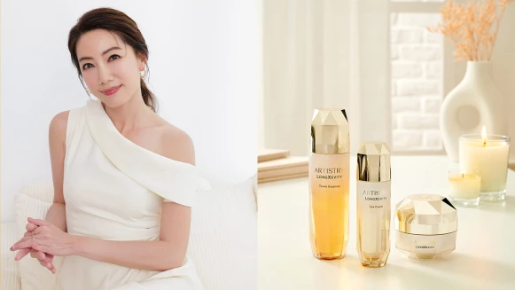 猜不出年紀的女人──林韋君活出最從容的模樣！靜謐享受ARTISTRY雅芝時光金耀高端保養、感受身體能量流動，每一天都為肌底注入青春養份，啟動彈潤，實現豐盈美肌！