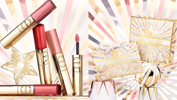 全新DIOR雙頭唇釉，2025聖誕限定「奇幻星願系列」搶先看！ 