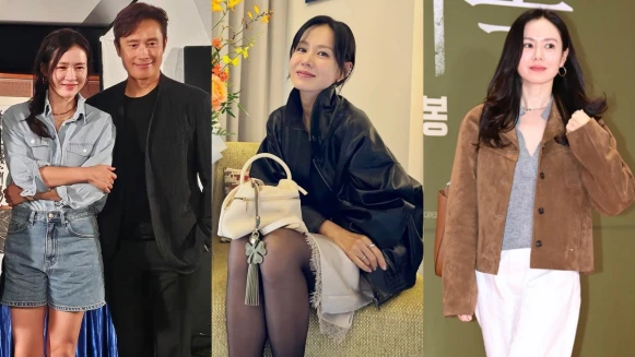 跟著孫仙穿！孫藝珍近期愛牌偷偷露餡了，釜山影展皮夾克、合照李炳憲牛仔襯衫全都是這一牌