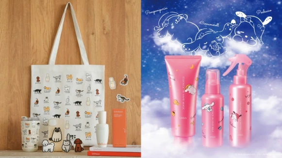 2025秋冬美妝聯名！雪花秀×ZERO PER ZERO超萌毛孩登場、ORBIS×三麗鷗限定瓶太可愛
