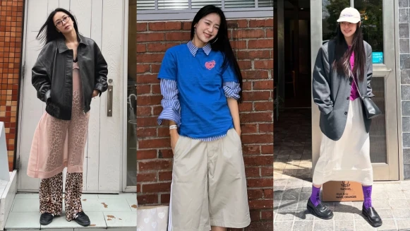 Gary老婆是真的很會穿：10套私服解析，皮外套、紗裙、球鞋都能穿出生活中的高級感