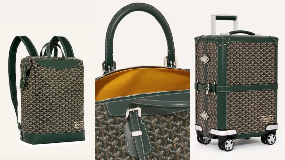 排隊名店Goyard再推出2025最後一波限量包款，絕美秘密花園系列行李箱必收