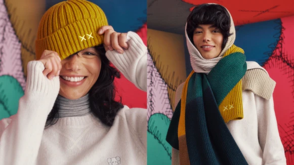 Uniqlo x KAWS冬季聯名太Q了：XX眼毛帽、圍巾、手套必收…開賣日快筆記！