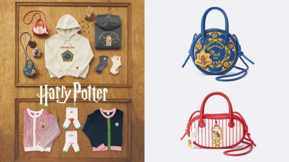 GU x 哈利波特最新聯名魔法迷必收！全系列此時上架：巧克力蛙、怪味糖小包、霍格華茲學院家居服…