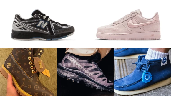 本週五雙話題鞋款盤點，Pharrell x Louis Vuitton x Timberland、atmos x New Balance 1906R 球鞋一次看！