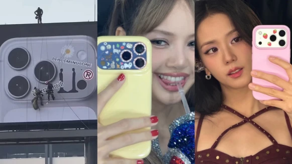 iPhone 17鏡頭那一塊要幹嘛？鏡頭蓋貼紙成最新自拍潮流，韓妞都在玩客製化美學