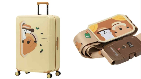 DINOTAENG行李箱太萌！萬國通路聯名超人氣短尾矮袋鼠，還有QUOKKA造型兩用抱枕毯