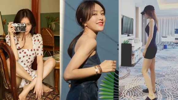 46歲秦嵐狀態巔峰！秦海璐驚嘆「有這身材我也想天天穿比基尼」，精瘦體態全靠3大祕訣養成！