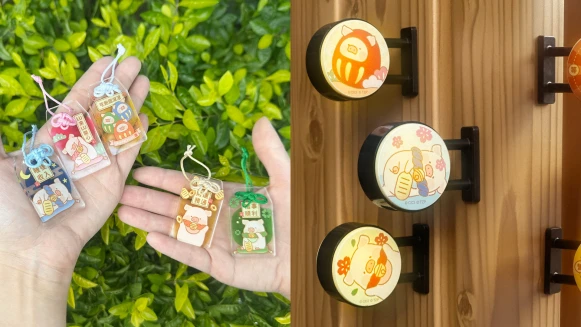 心型午餐肉天丼超欠吃！「金子半之助」推LULU豬系列御守，隱藏版周邊預告公開