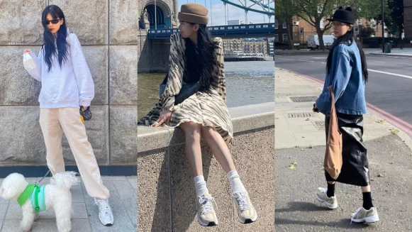 秀智對NB 530是真愛！女神私服最常出鏡的神鞋，百搭度高到韓妞都在跟著買