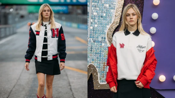 F1「全球最速少女」Alba Larsen身穿TOMMY HILFIGER亮相F1® ACADEMY最終站，天才車手重點一次看！