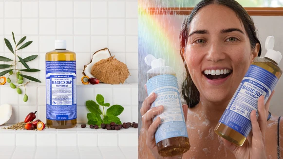 迷上喚醒感官的這款布朗博士<<環保精油液態皂>>