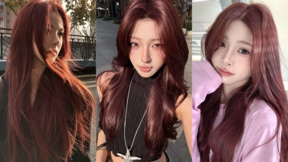 2026髮色推薦「紅棕色」顯白又有個性，最適合亞洲膚色的暖感髮色！