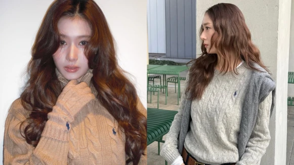 Polo Ralph Lauren紅什麼？Sana、Krystal麻花毛衣韓妞人手一件！老爹風回潮推薦單品一次看
