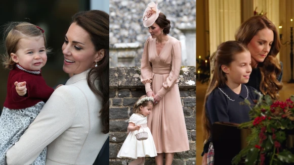 夏綠蒂公主與凱特王妃展現母女穿搭默契，Princess Charlotte從小女孩到王室公主的風格養成