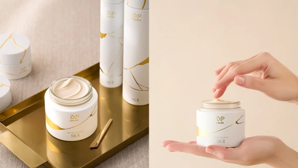 冬天臉垮別慌!SK-II 凝時金緻乳霜與時為友的奢養哲學,2026全台上市!打破肌膚抗老瓶頸期¹幫助肌膚光耀緊聚²,喚醒緊緻與彈性的奢華續航。