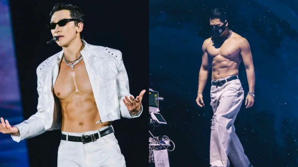 RAIN演唱會真的太辣！台北小巨蛋開場就獻上半裸跑步機，還化身超帥DJ