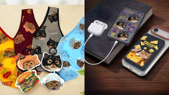 貓奴必買！韓國人氣跩貓「MIND.A.DAY」7-11第二彈預購開跑，橘貓大臉抱枕、MIT行動電源限時登場