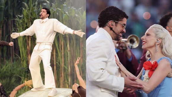 明明有奢華大牌不穿？Bad Bunny選穿Zara登上超級盃舞台不是任性！而是有更深層的意涵