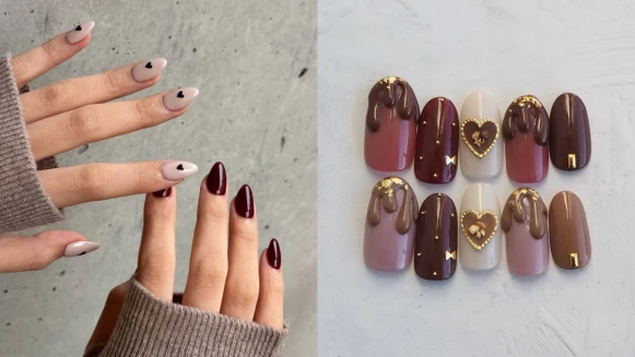 2026情人節美甲推薦！15 款愛心設計，從少女、成熟到霸氣的戀愛氛圍一次收集