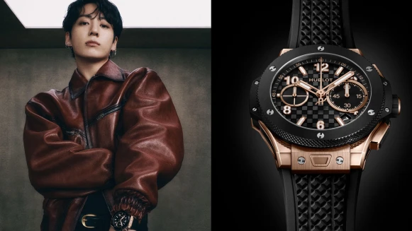 BTS柾國Jung Kook宣布出任Hublot品牌全球大使，情人節前夕最心動的代言！