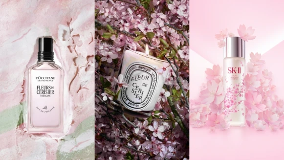 2026櫻花香水與彩妝推薦！ Diptyque、歐舒丹、Jo Malone London、SK-II…春季夢幻清單一次看