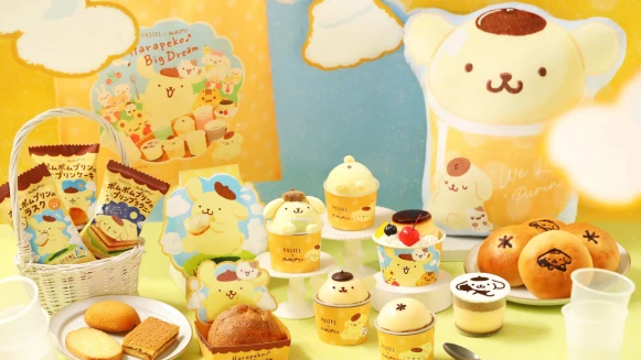 日本甜點品牌PastelPastel聯名布丁狗，屁屁布丁、布丁泡芙、限定環保袋超萌登場