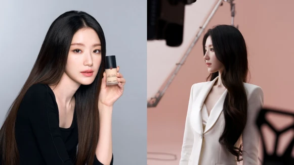 女生都想成為她！精緻女神i-dle葉舒華成為Giorgio Armani全新水慕斯底妝大使，《全新升級水慕斯PRO》打造舒華同款天生貼膚無瑕妝，同場加映舒華分享精緻底妝秘密！
