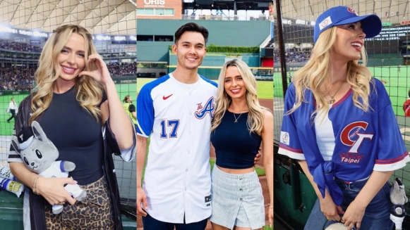 有大嫂加持費仔轟出全壘打！球場穿搭同款YSL幸運包包要紅了嗎？