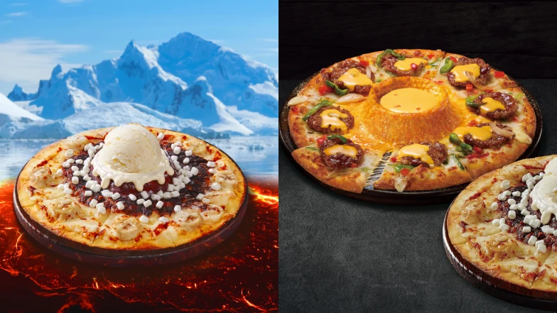 義大利人不要看！達美樂攜手Häagen-Dazs，「可可冰山披薩」冰與火的極致挑戰