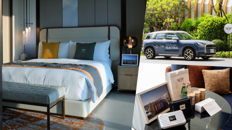 台中勤美洲際酒店攜手純電「MINI」打造綠意小旅行,從設計房型到粵式火鍋探索旅程新風景