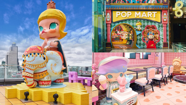 泡泡瑪特全球最大旗艦店降落曼谷!4米高Molly、首間海外咖啡廳、必收限定周邊亮點攻略