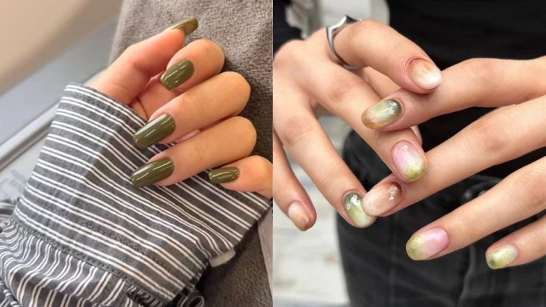 2025美甲推薦「抹茶美甲」!清新低調、自帶文青氛圍超耐看