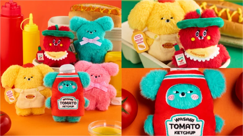 WASABI BEAR 芥末熊紅什麼？4款「調味料盲盒」太可愛，超萌造型一次看