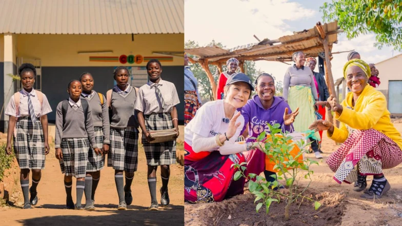 在非洲尚比亞，與世界上另一個自己相遇｜展望1000女孩行動