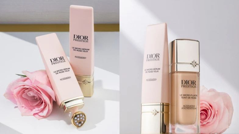 迪奧精萃再生玫瑰系列生力軍！眼凝萃首創「補銅」舒緩眼周疲態，還有粉底液一抹打造玫瑰絲緞光