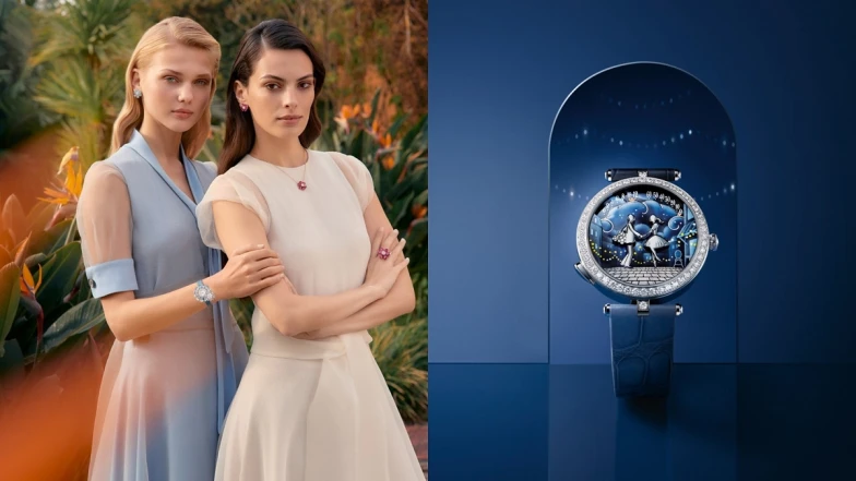 綻放於腕間的時光詩篇，Van Cleef &amp; Arpels《 Poetry of Time時間的詩篇》 高級製錶鑑賞會 「墨彩琺瑯」工藝首度來台，揭幕2025高級腕錶新作