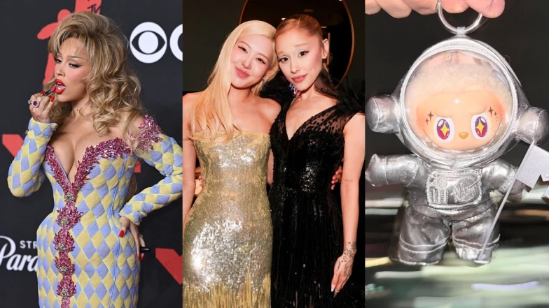 2025 MTV大獎紅毯亮點一覽：Doja Cat吃口紅、Rosé手上的「Moonbubu」掀起話題